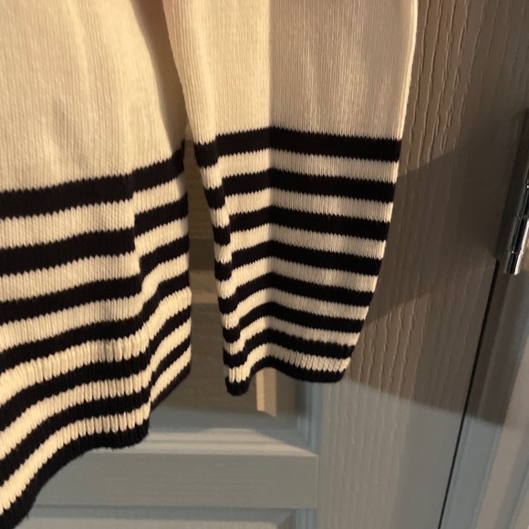 Talbots Pima Cotton Striped Sweater Women’s Small - Picture 5 of 7